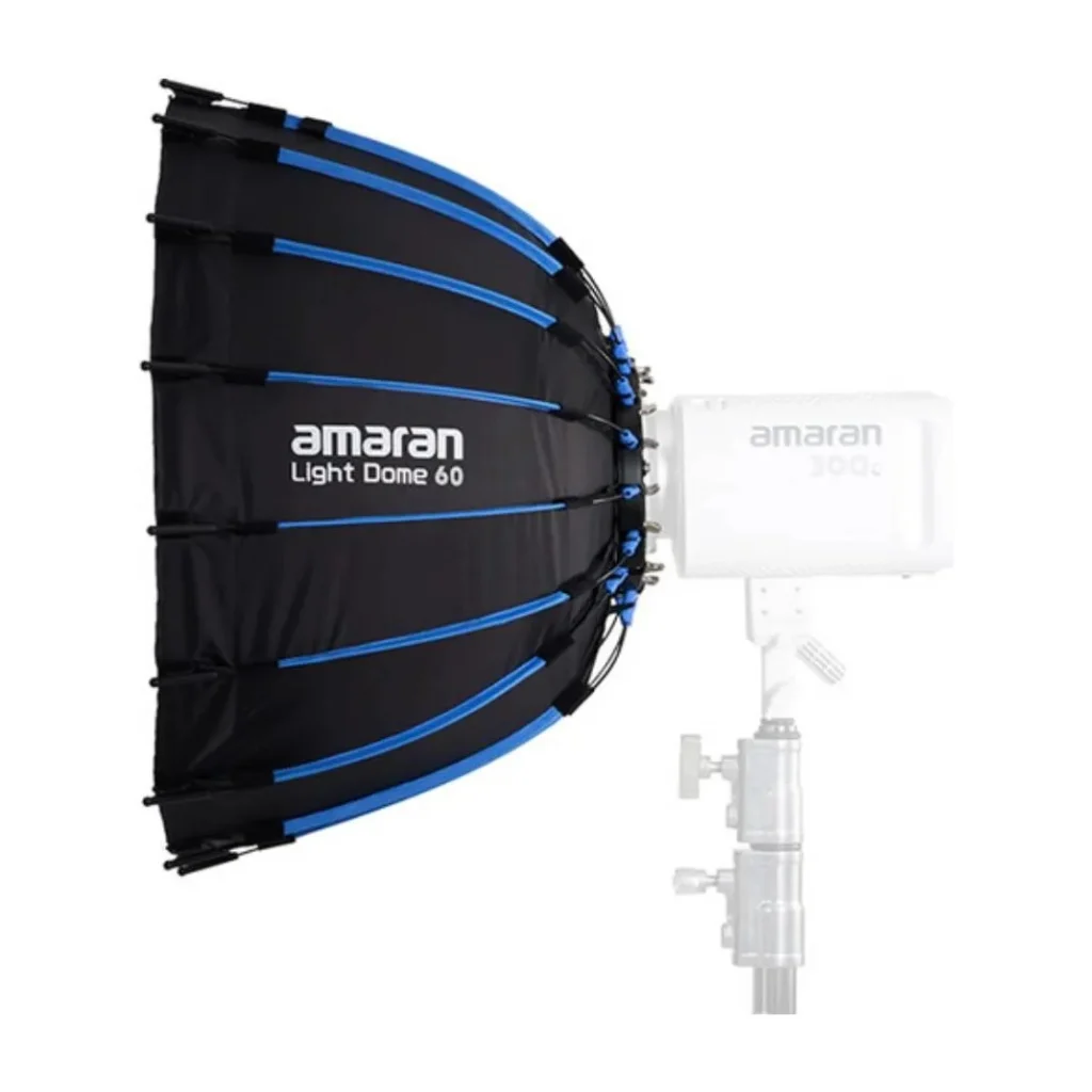 Amaran Light Dome 60 – softbox do domowego studia w małym pokoju