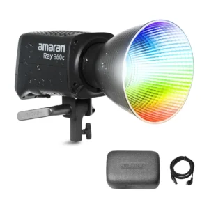 Amaran 360C — Lampa tła w tym setupie