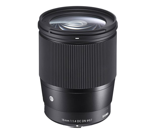 Obiektyw Sigma 16mm 1.4 do Sony E — obiektywy, zdjęcie produktowe