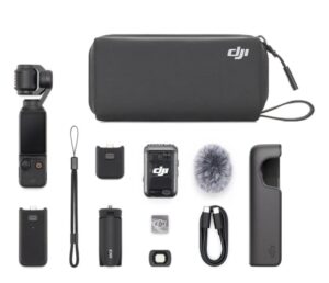 Kamera DJI pocket 3 Creator Combo z mikrofonem — kamerki „pocket”