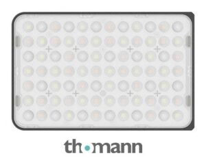 Amaran Ace 25c — Mini panele na półkach w tym setupie